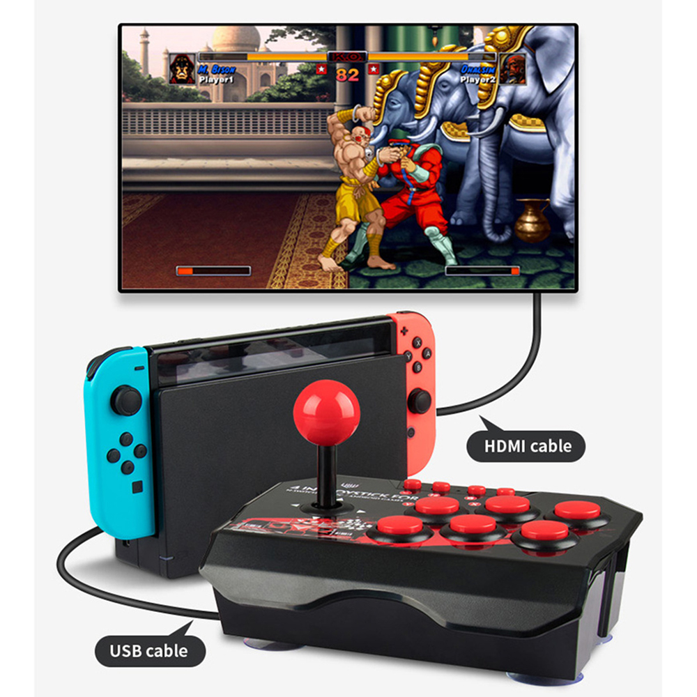GAMINJA Joystick Game 4-in-1 d - Arcade Vibes ulasan dan harga